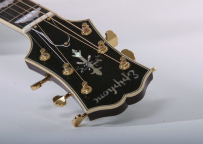 acoustic guitar headstock