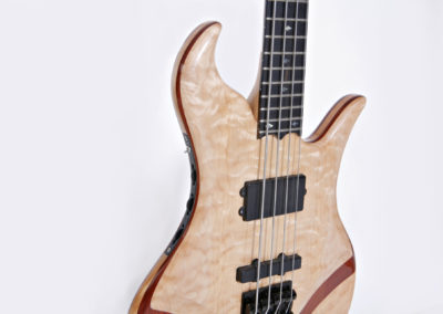 bass guitar upper bout