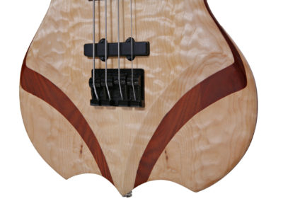 bass guitar lower bout